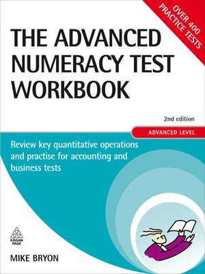 The Advanced Numeracy Test Workbook - ebook